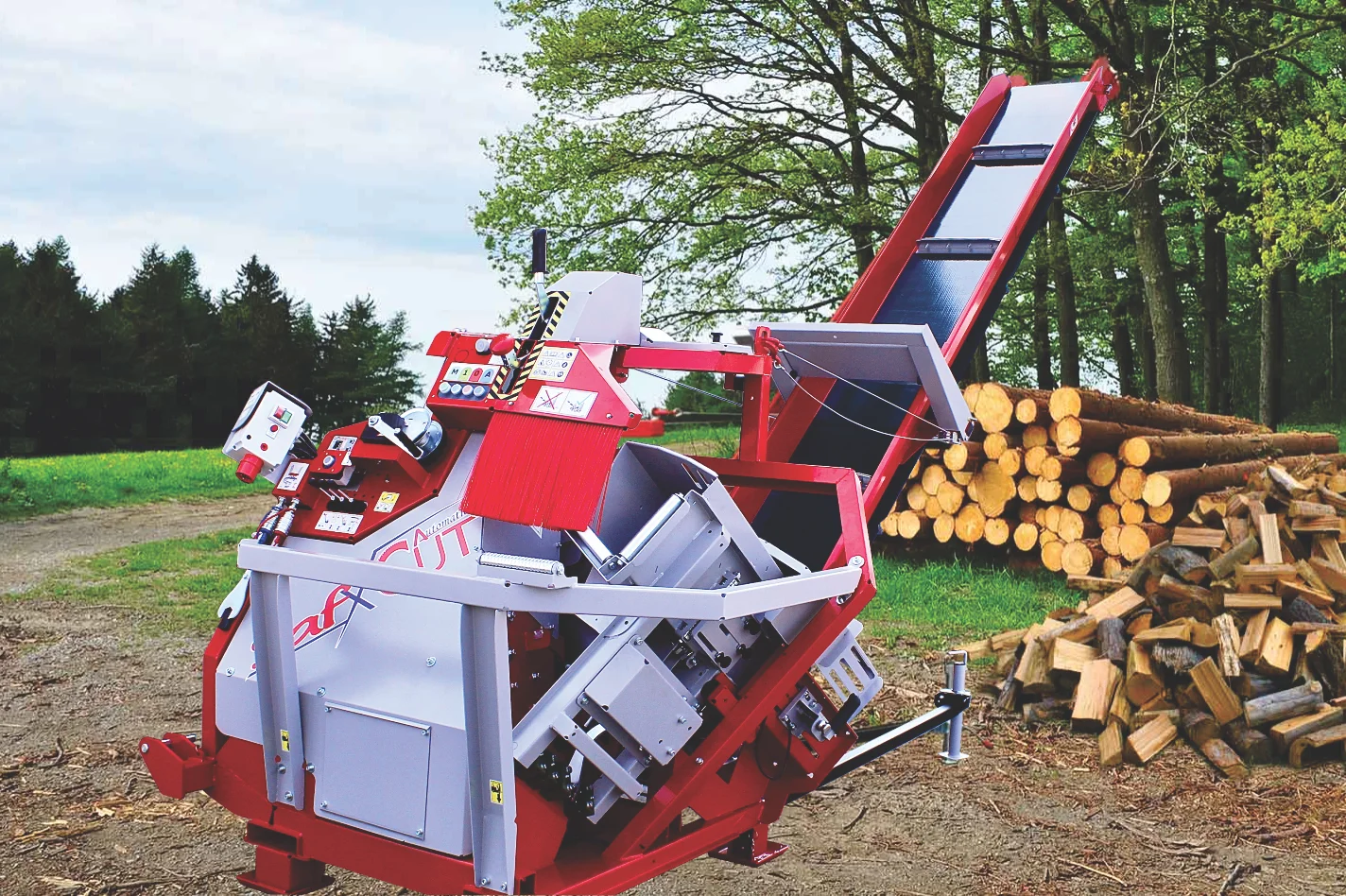 Cirkuláre s dopravníkovým pásom SAF-X-CUT Automatic 707 (Lancman)