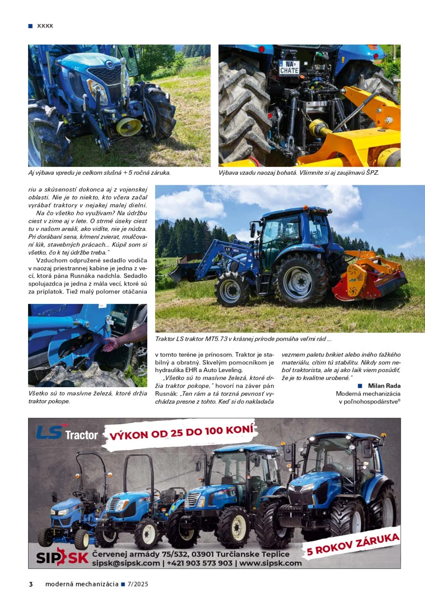 LS MT5.73 očami zákazníka