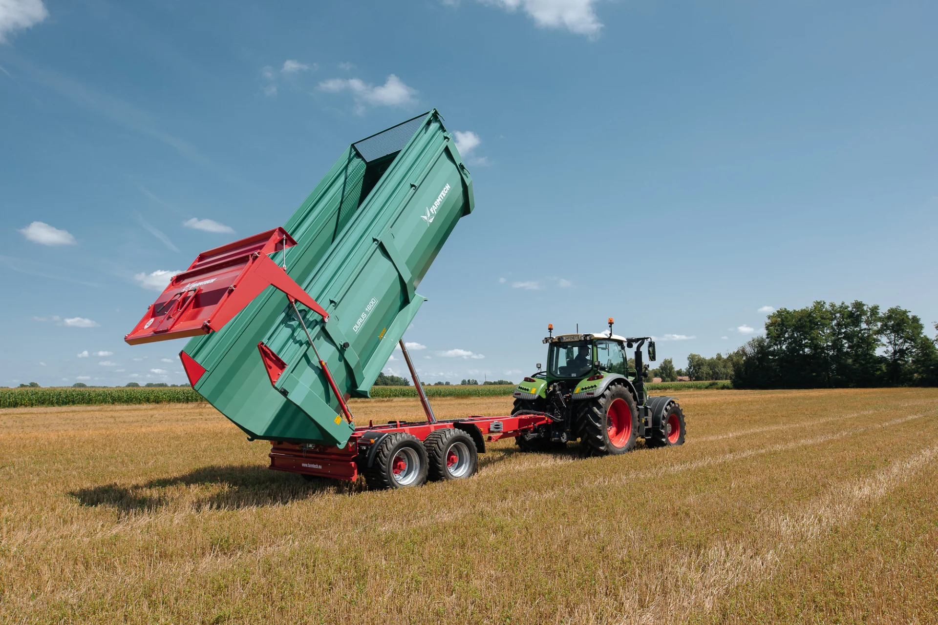 Dumper návesy DURUS (Farmtech)