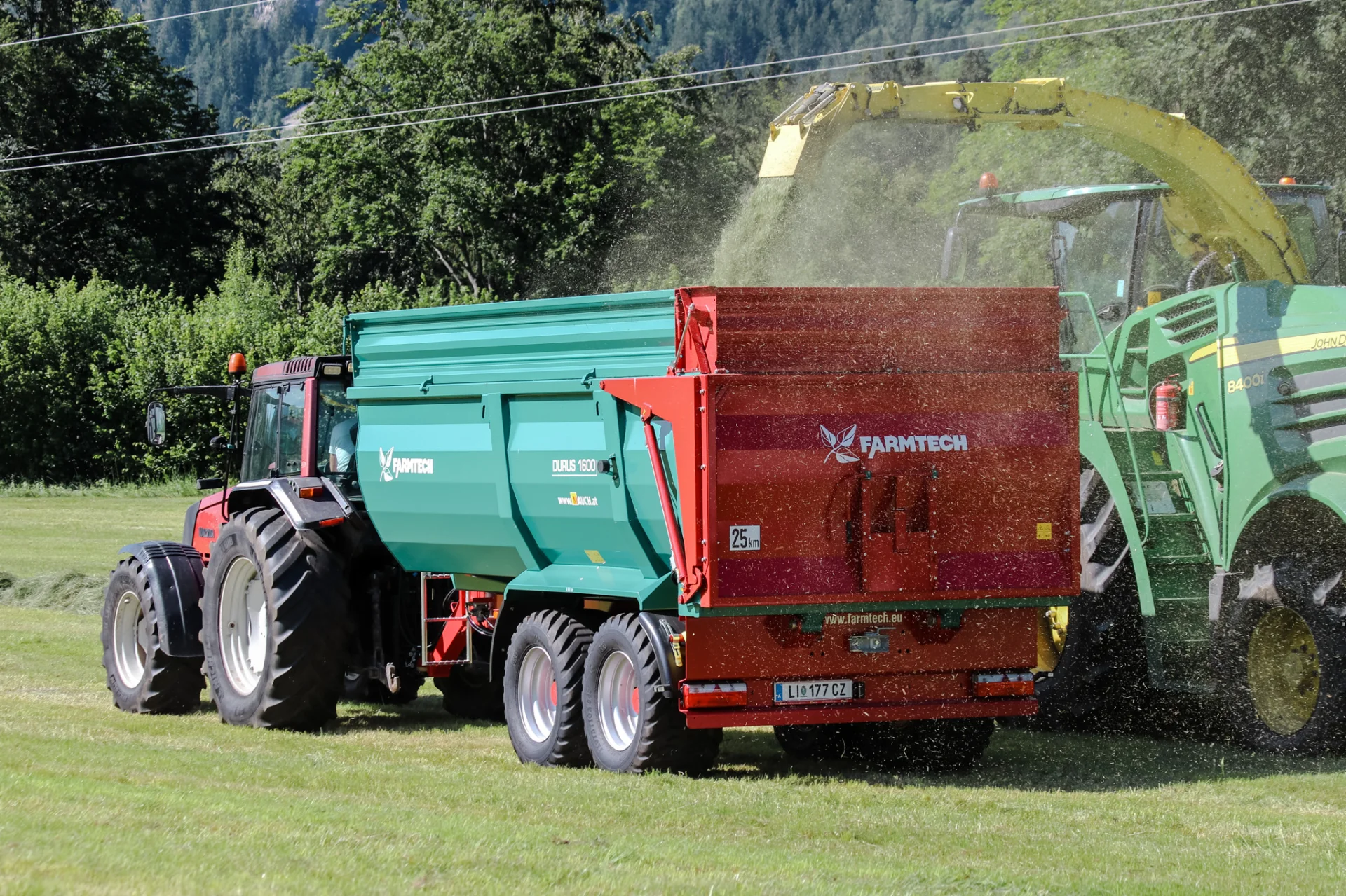 Dumper návesy DURUS (Farmtech)