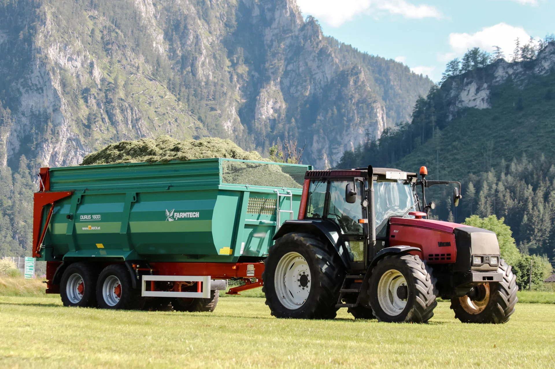 Dumper návesy DURUS (Farmtech)