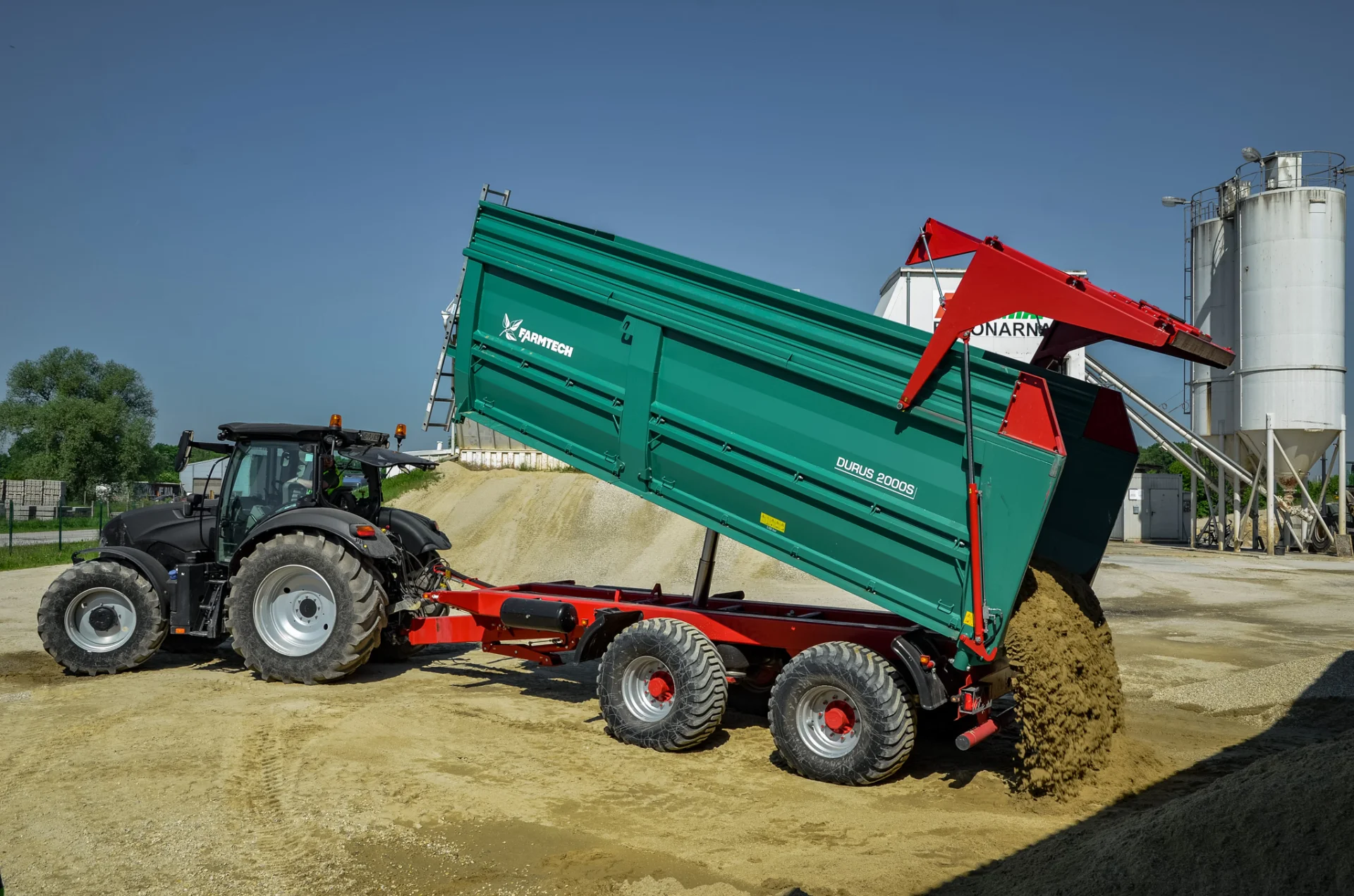 Dumper návesy DURUS (Farmtech)