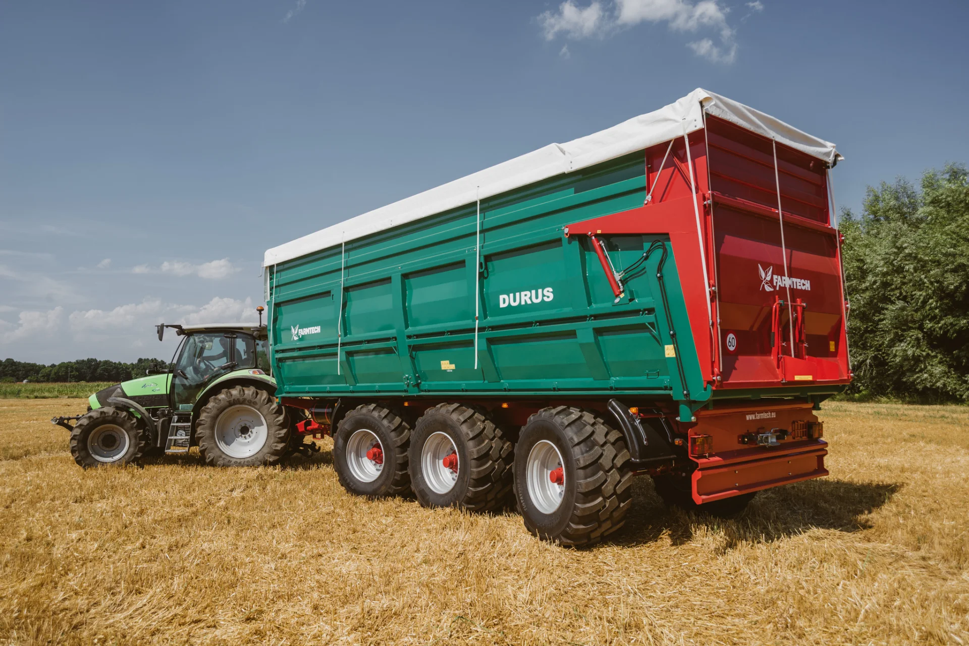 Dumper návesy DURUS (Farmtech)