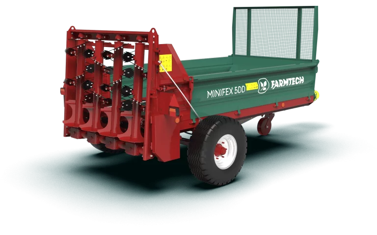 Rozmetadlá maštaľného hnoja MINIFEX (Farmtech)